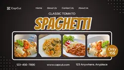 Classic Tomato Spaghetti Promotion 