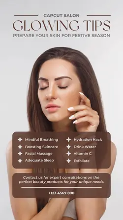 Simple Glowing Tips for Social Media Story