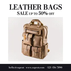 Bag Promotion Instagram Post