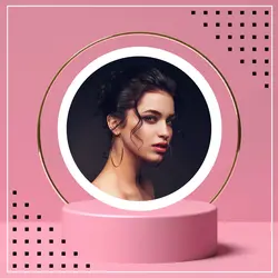 Non-marketing - Instagram profile Photo - Mirror Pink