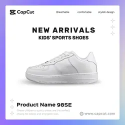 Shoes white children's sneakers show minimalist