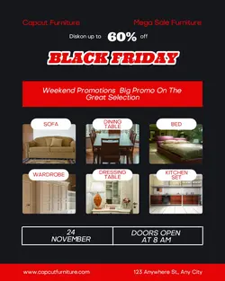 MEGA SALE BLACK FRIDAY INSTAGRAM PORTRAIT