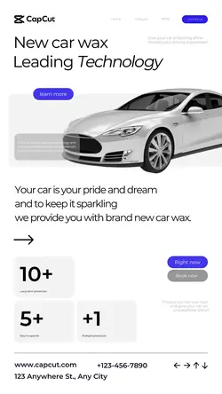 Auto parts Car wax Exhibit Simple