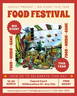Food Festival Promotion Instagram Post