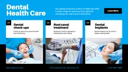 Dental Health Care Promotion Twitter Post