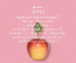 Food Apple Evaluation Simplicity