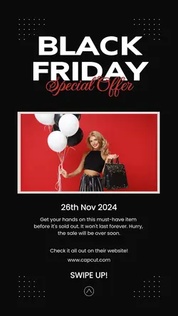 Fashion Black Friday Sale Instagram Story
