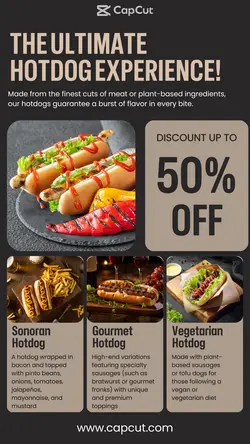 HotDog Menu Promotion Instagram Story