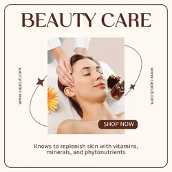 Natural Skincare Promotion Instagram Post