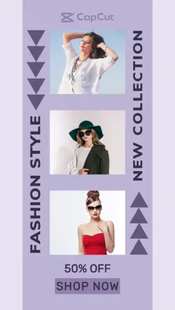 New Year Fashion Sale Instagram Story 3 photo