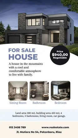 Real estate for sale story instagram