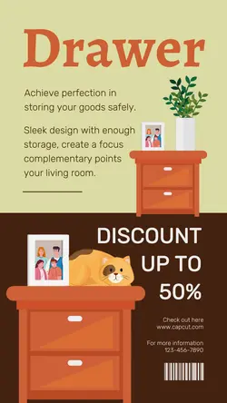 Furniture Product Mega Sale Tiktok Post