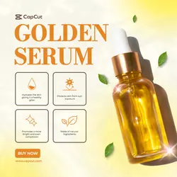 Golden Serum Product Call Out IG Template