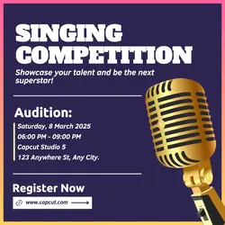 Other Industry Singing Contest Instagram Post