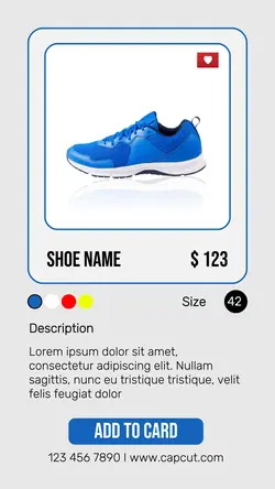 Fashion Industry shoe