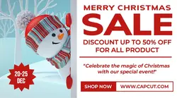 Christmas Sales Promotion Facebook Ads