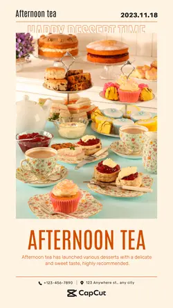 Foods & Beverage Afternoon Tea Show Business