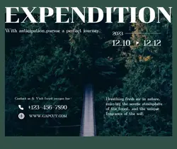 travel expendiition Minimalist