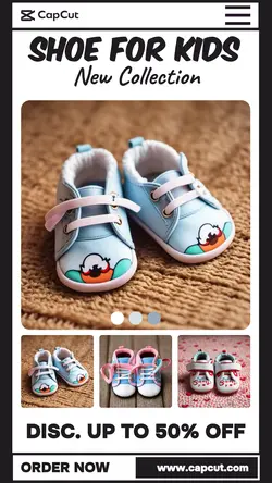 Shoe Kids Sale Promotion