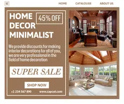 Home Decor Inspiration Promo Story FB