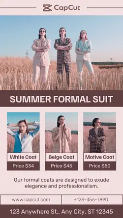 Fashion Formal Product Display Instagram Story