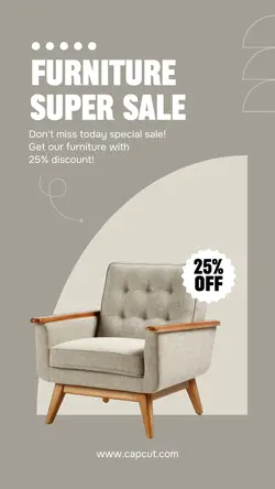 Super Sale Furniture Template for Story