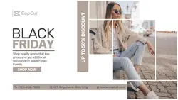 Black Friday Clothing For Youtube Ads