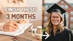 Youtube Thumbnail Learning How to Finish Thesis