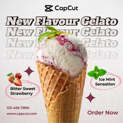 New Flavour Gelato Instagram Post