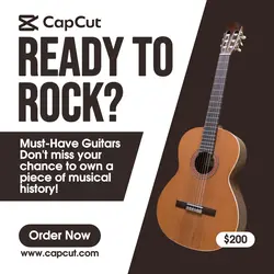 Guitar product for Sale - Instagram Post