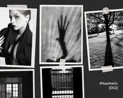 Non-Marketing Photo Collage Blue Aesthetic