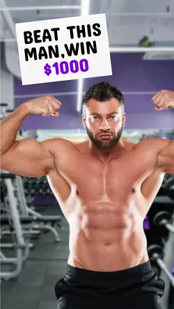 Gym Workout Challenge Youtube Thumbnail 9:16