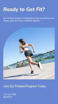 Workout & Fitness Announcement