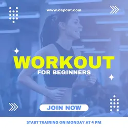 Workout Class Introduction Instagram Post
