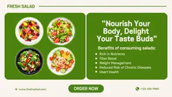 Food and Beverages Salad Promotion