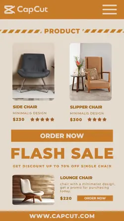Single Chair Promotion Page