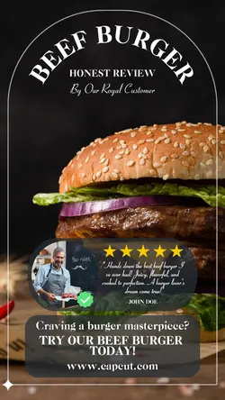 Food Testimony Instagram Story
