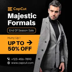Fashion Formals Promotion Instagram Post