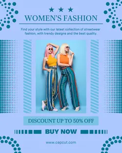 Fashion Promotion Instagram Portrait