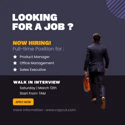 Business Recruitment Job Vacancies Instagram Post