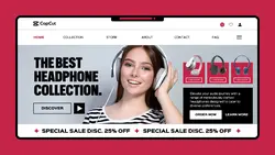 Best Headphone Special Sale Promotion Website