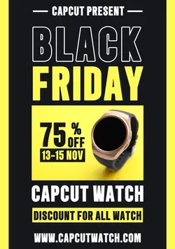 Black Friday Watch Promotion