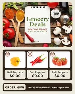 grocery deals promotion instagram post