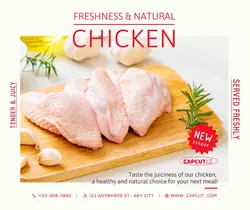 Frozen Foods Chicken Discount Retro