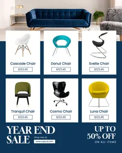 Year End Sale Promotion post