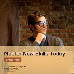 Education and training Menu