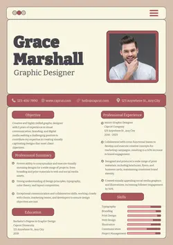 Business Resume Graphic Designer