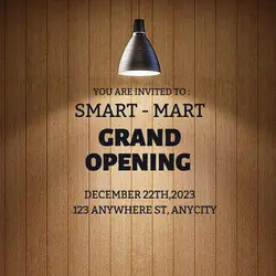 Invitation instagram post