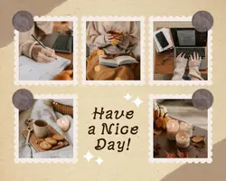 Non-marketing Photo Collage Aesthetic Scrapbook Style