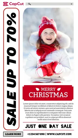 Merry Chritsmas Sale Up To 70% Promotion